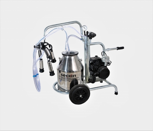 ECO MODEL COW MILKING MACHINES-WITH STAINLESS STEEL BUCKET