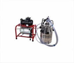 FIXED SYSTEM COW MILKING MACHINE-WITH STAINLESS STEEL BUCKET(S)