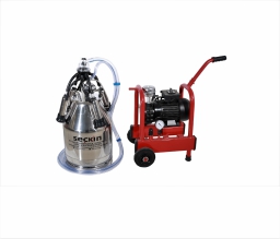 PORTABLE&FIXED SYSTEM MILKING MACHINES-WITH STAINLESS STEEL BUCKET