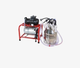 FIXED SYSTEM GOAT MILKING MACHINE-WITH STAINLESS STEEL BUCKET(S)